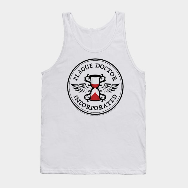 Plague Doctor, Inc.™ Logo Light Tank Top by PlagueDoctorInc